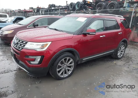 2016 Ford Explorer Limited from USA, damaged, VIN 1FM5K8F87GGC50263